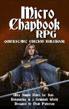 Micro Chapbook RPG: Quickstart Edition