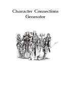 Character Connections Generator