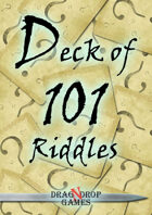 Deck of 101 Riddles