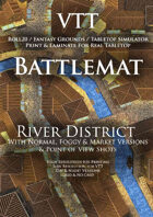 VTT Battlemap - River District