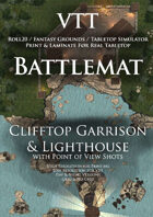 VTT Battlemap - Clifftop Garrison & Lighthouse