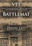 VTT Battlemap - Desert City