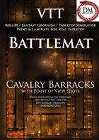 VTT Battlemap - Cavalry Barracks
