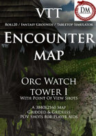 VTT Encounter Map - Orc Watch Tower