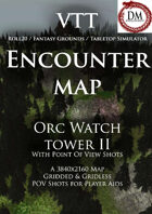 VTT Encounter Map - Orc Watch Tower II