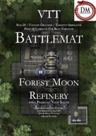 VTT Battlemap - Forest Moon Refinery