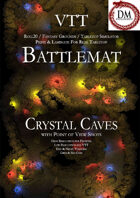 VTT Battlemap - Crystal Caves