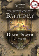 VTT Battlemap - Desert Slavers Outpost