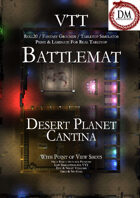 VTT Battlemap - Desert Planet Cantina