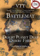 VTT Battlemap - Desert Planet Deep Desert Farm