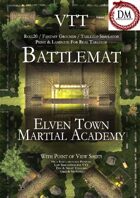 VTT Battlemap - Elven Town Martial Academy