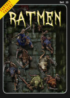 Fantasy Tokens Set 13: Ratmen