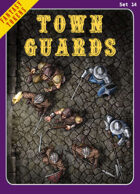 Fantasy Tokens Set 14: Town Guards