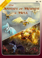 Fantasy Tokens Set 16: The Armies of Heaven & Hell