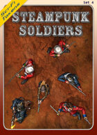 Sci-Fi Tokens Set 4, Steampunk Soldiers