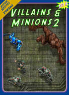 Superheroes Tokens Set 5, Villains & Minions 2