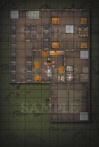 MAP - THE WOOD SHED 12” x 18” POSTER